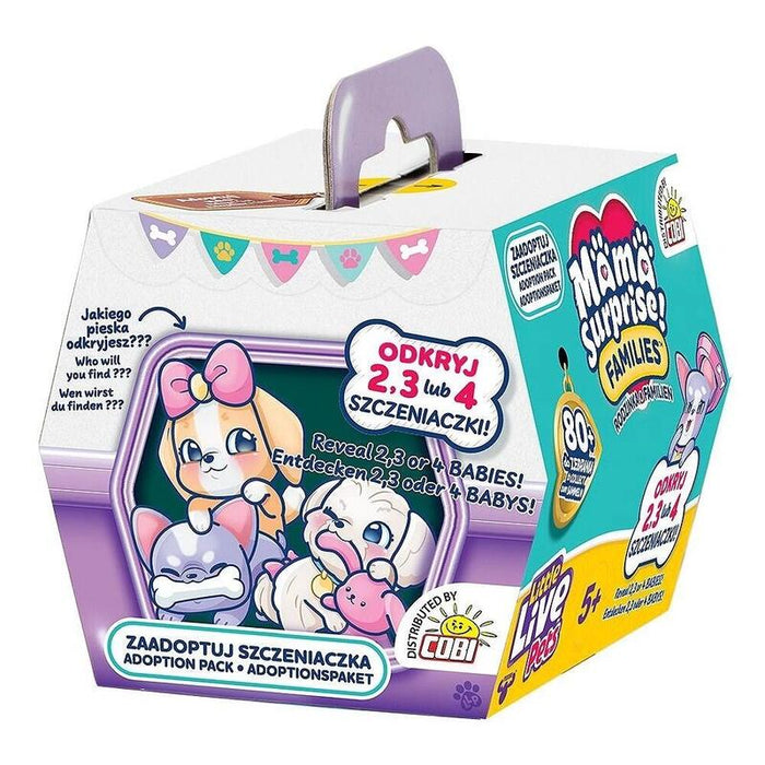 Zestaw Figurek Little Live Pets - Mama Surprise Families Zaadoptuj Szczeniaczka