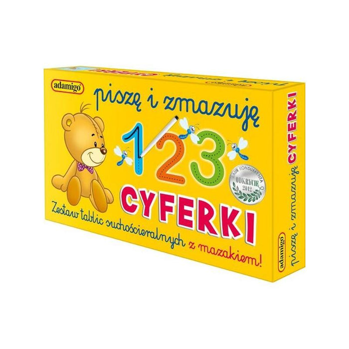 Zestaw Piszê I Zmazujê Cyferki