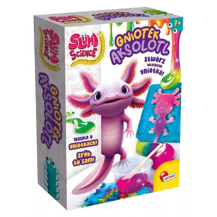 Zestaw Slumi Science - Gniotek Aksolotl