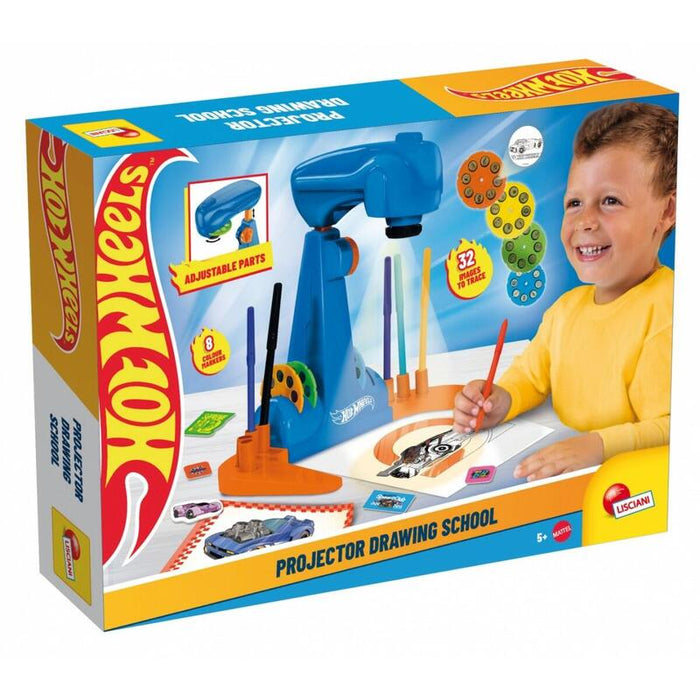 Zestaw Szkola Rysowania Z Projektorem - Hot Wheels