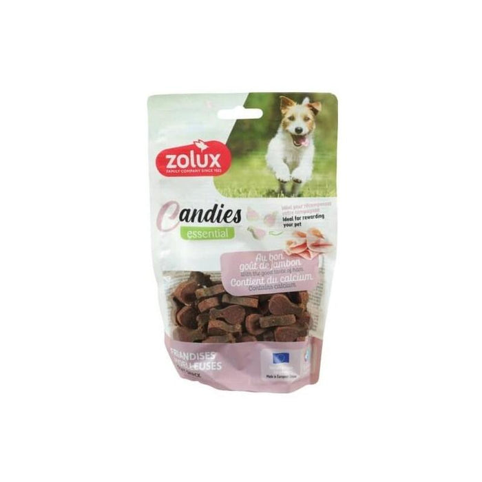 Zolux Candies Essential Mini Ham Drumsticks - Premio Para Perros - 150g