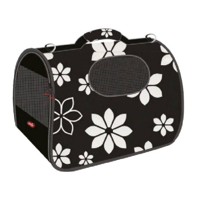 Zolux Nomad Flower S  Bolsa De Transporte Para Perros Y Gatos  36×21×23,5 Cm