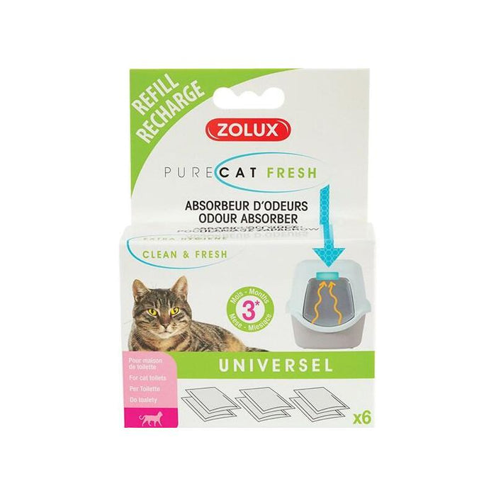 Zolux Purecat Fresh Cartuchos Absorbentes De Olores