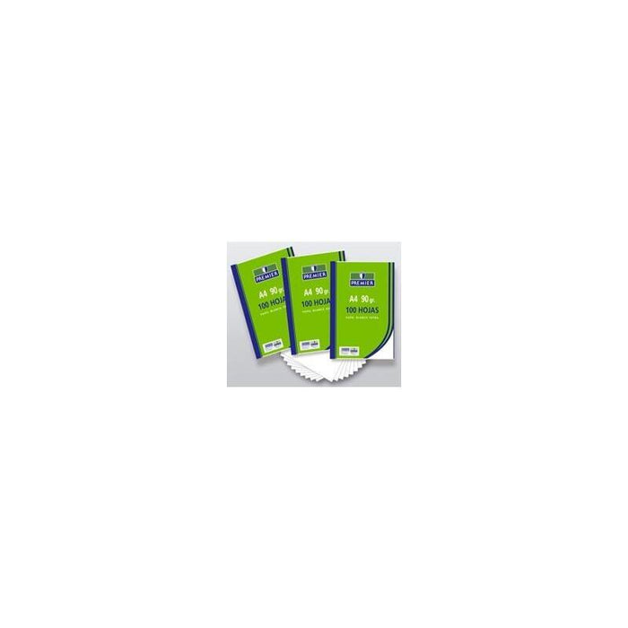 Zorrilla Resmilla Premier 100 Hojas A4 Liso 90gr Papel Blanco Extra