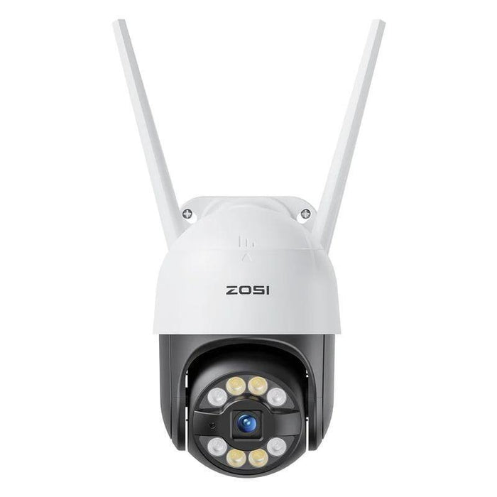 Zosi C289 3mpx Fullhd Wifi P/T Ip66 Ia Blanco + Tarjeta Microsd 32gb