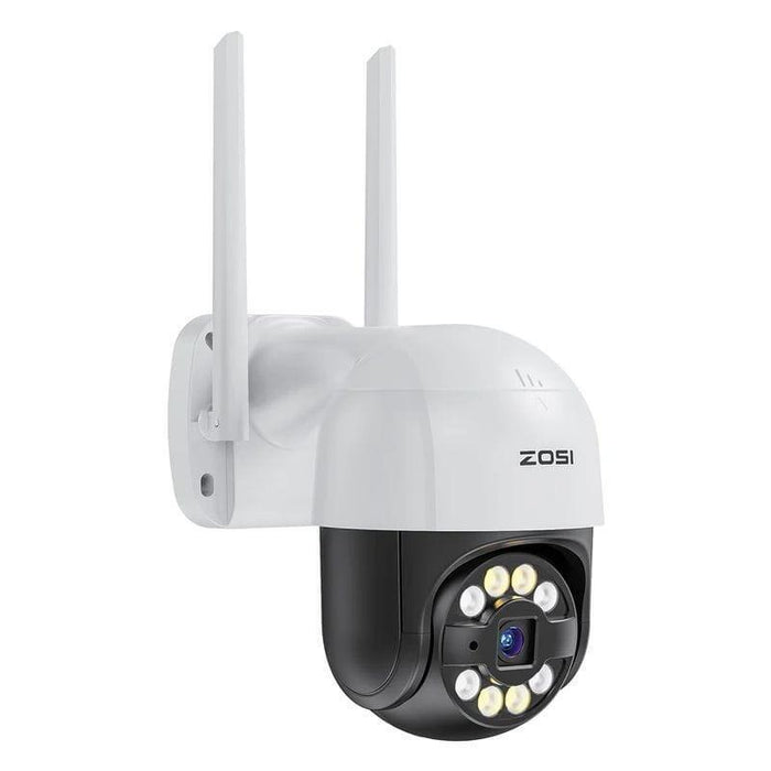 Zosi C289 3mpx Fullhd Wifi P/T Ip66 Ia Blanco + Tarjeta Microsd 32gb