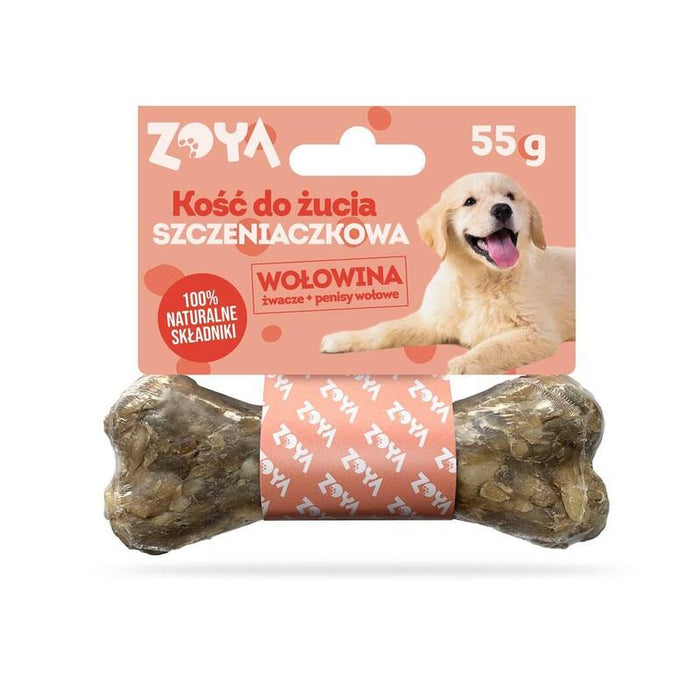 Zoya Chewing Bone Puppy Beef - Premio Para Perros - 55g