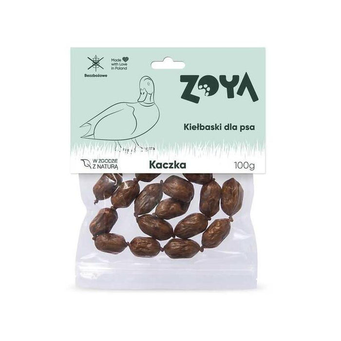 Zoya Duck Sausages - Premio Para Perros - 100g