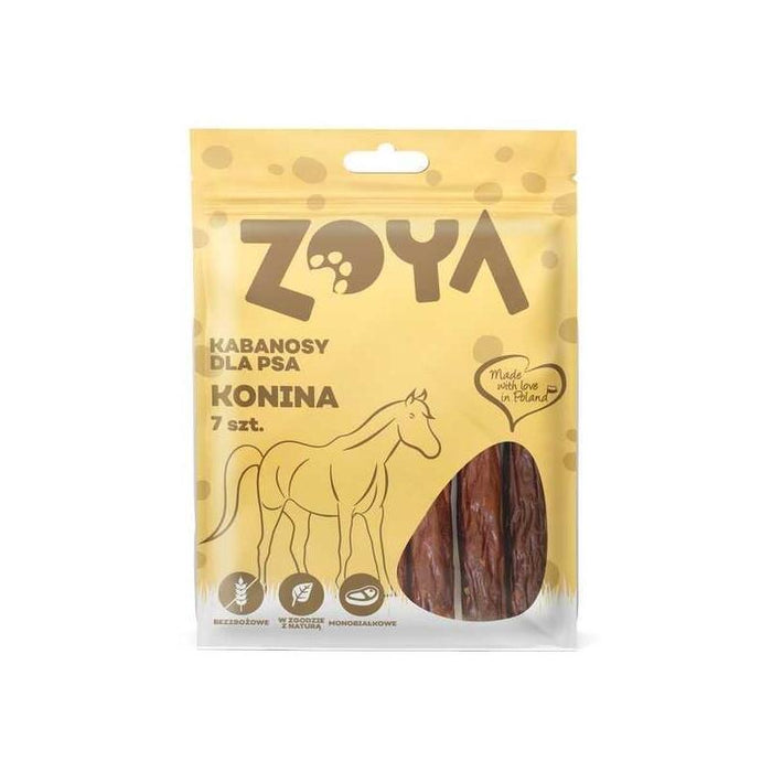 Zoya Horse Meat Sausages - Premio Para Perros - 7 Uds.