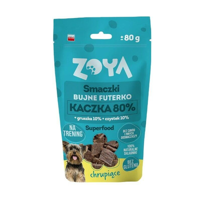 Zoya Lush Coat Duck - Premio Para Perros - 80g