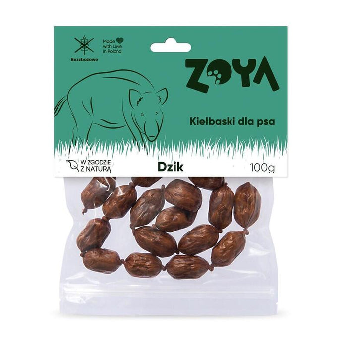 Zoya Wild Boar Sausages - Premio Para Perros - 100g