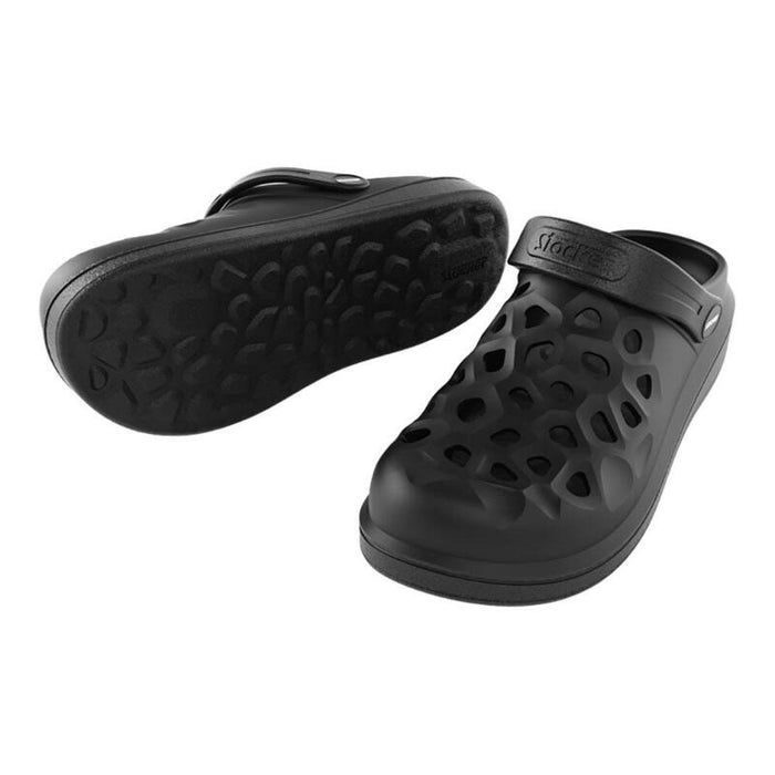 Zuecos Para Jardín Y Casa Perforado Negro Talla 46 St-3346 Stocker