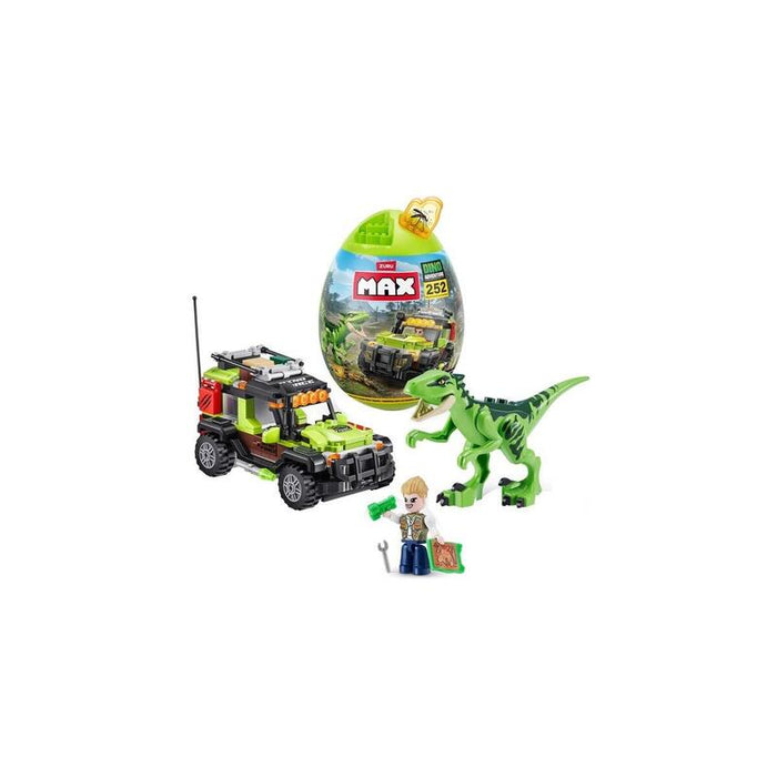 Zuru Max - Dino Adventure Raptor Force, Juguete De Construcción 83154