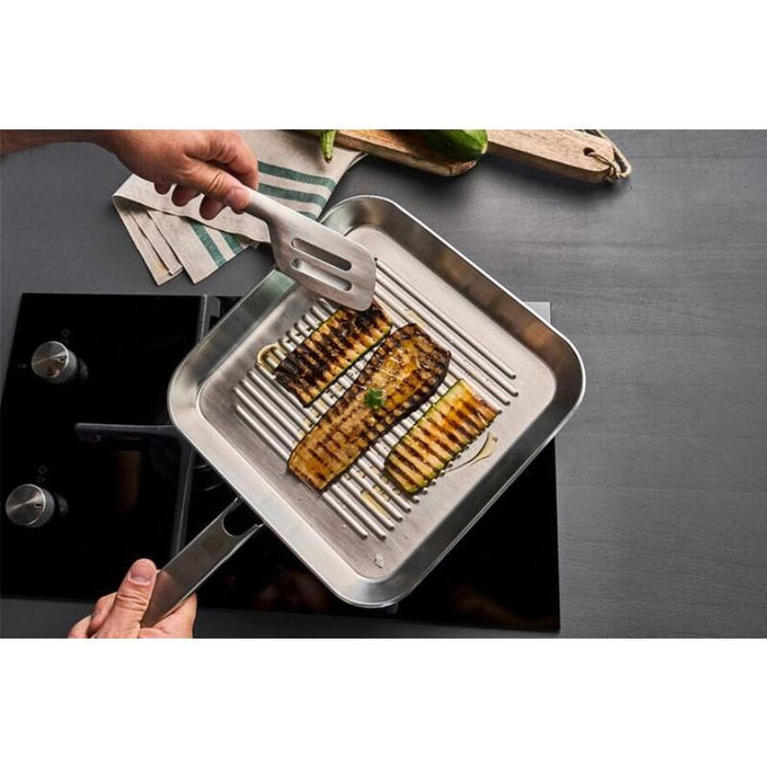 Zwilling 40996-024-0 Plus Grillpfanne,, Acero Inoxidable, Plateado, 24 X 24 Cm