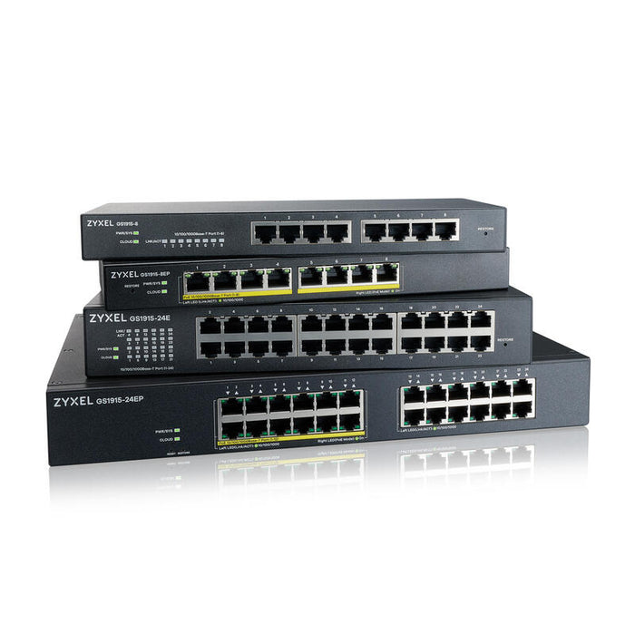 Zyxel 24-Port Gbe+ 130watt 802.3at Smart Switch